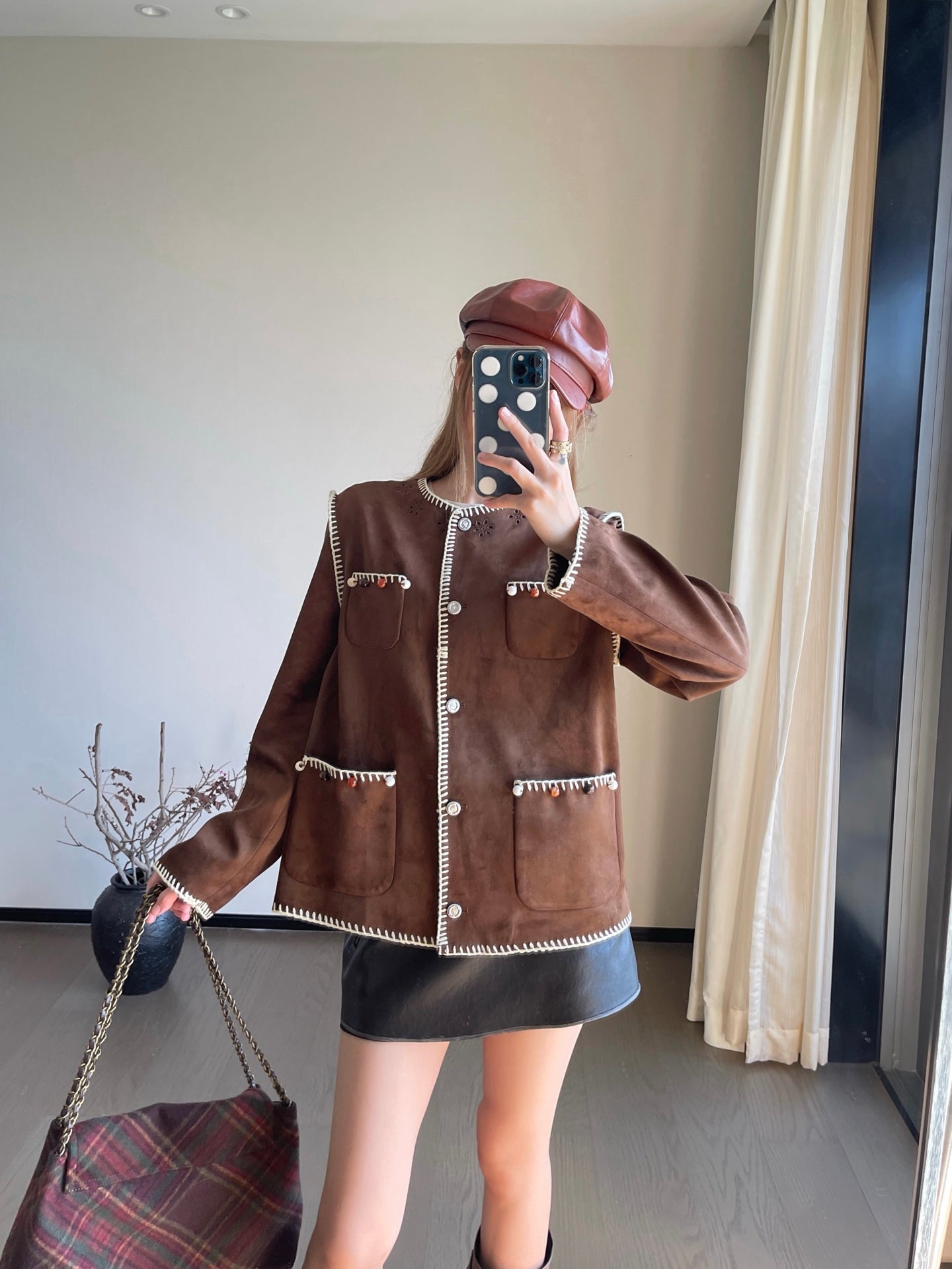 Chlo 25fw retro jacket