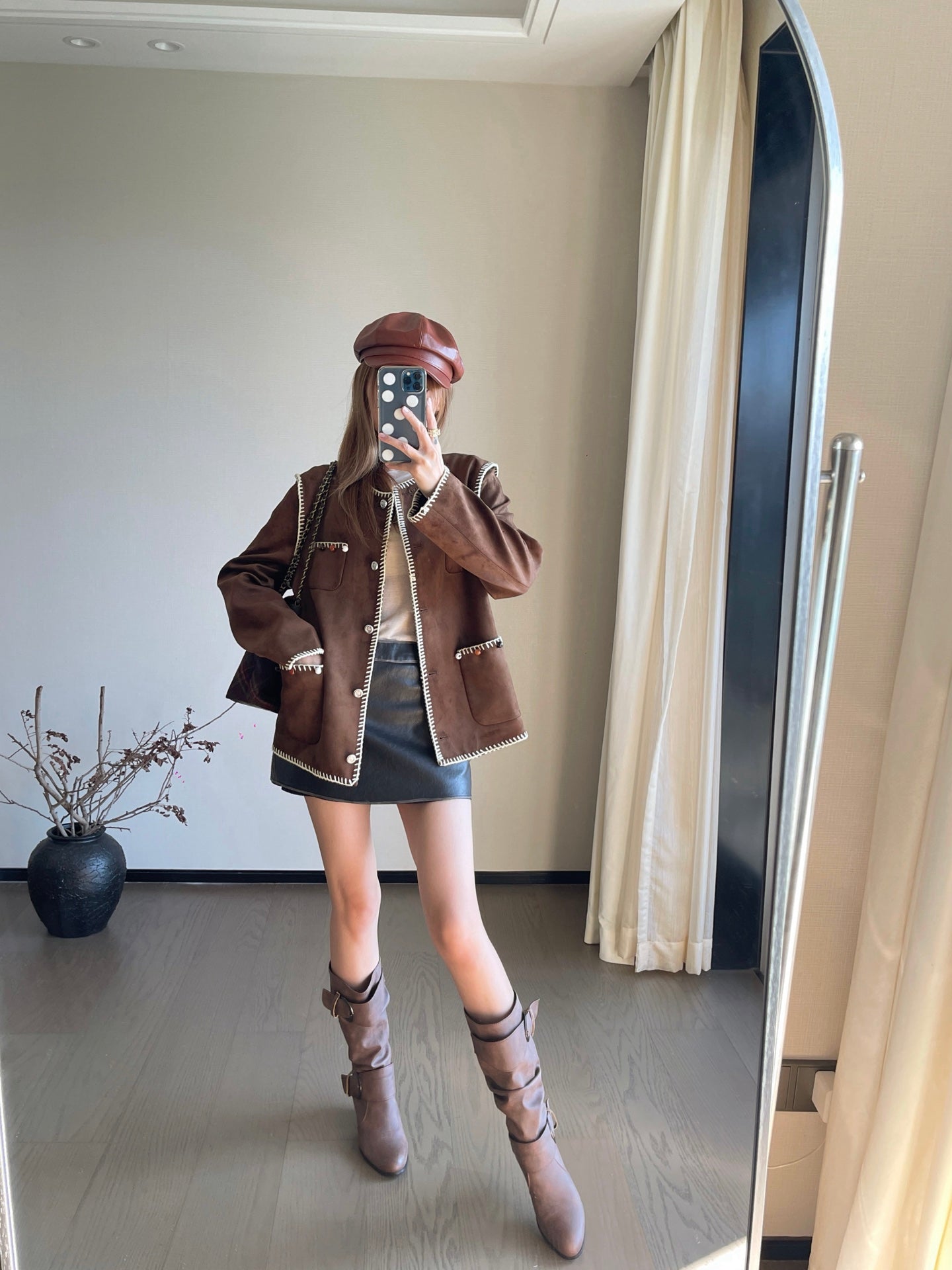Chlo 25fw retro jacket