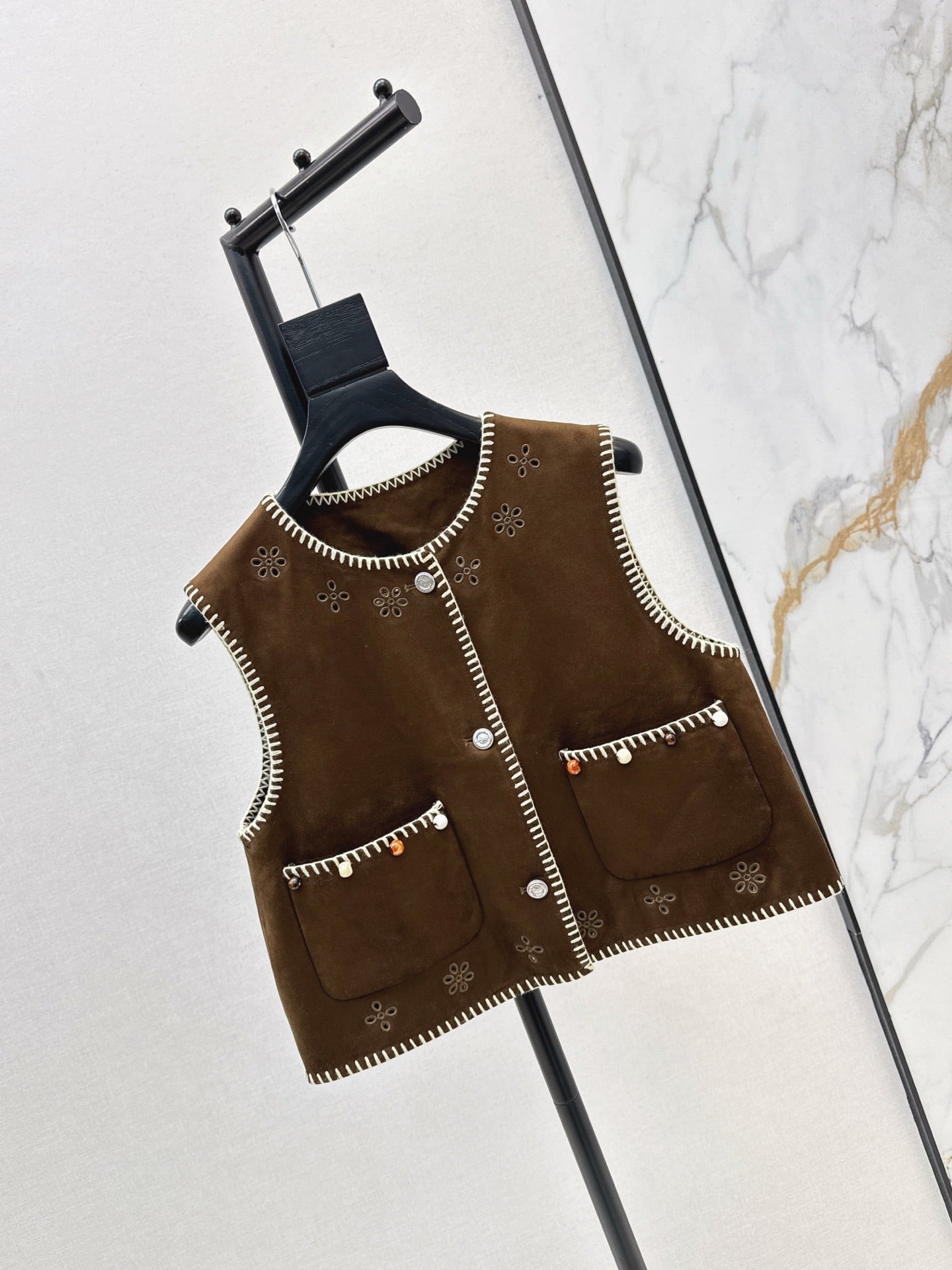 Chlo 25fw retro vest