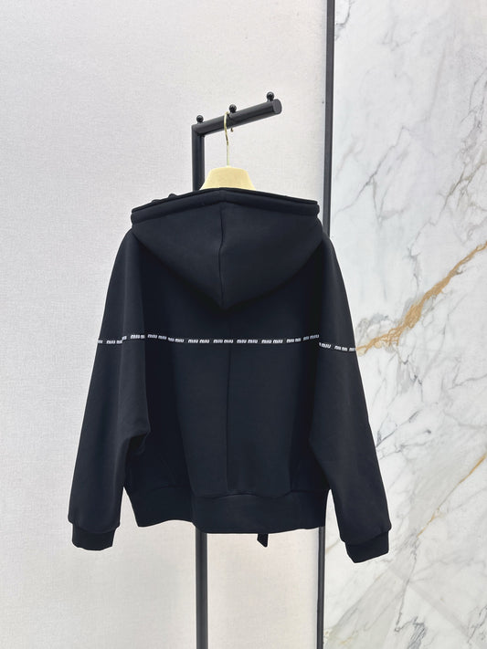 Miu 25fw hooded jacket