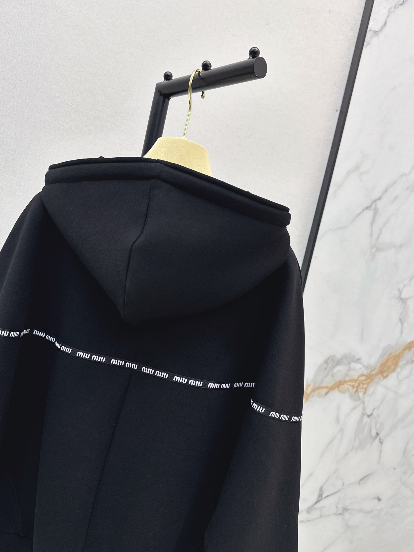 Miu 25fw hooded jacket