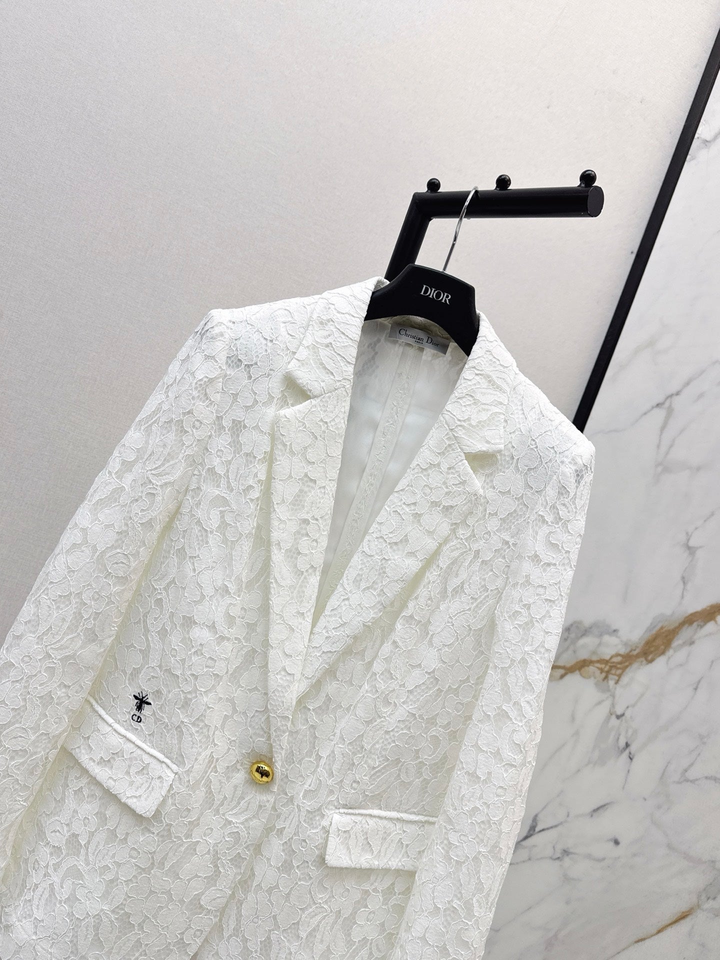 CD 25fw lace blazer