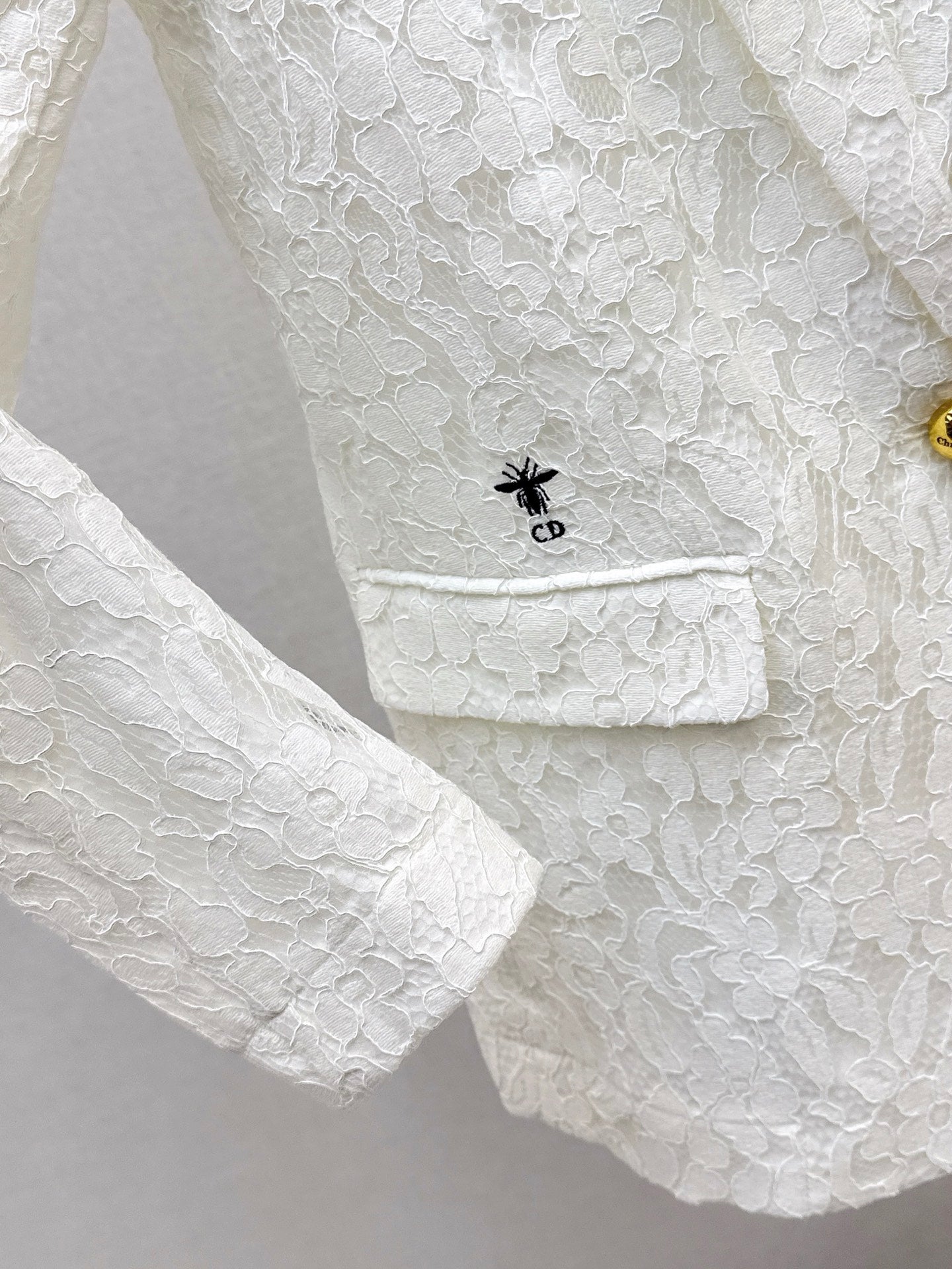 CD 25fw lace blazer