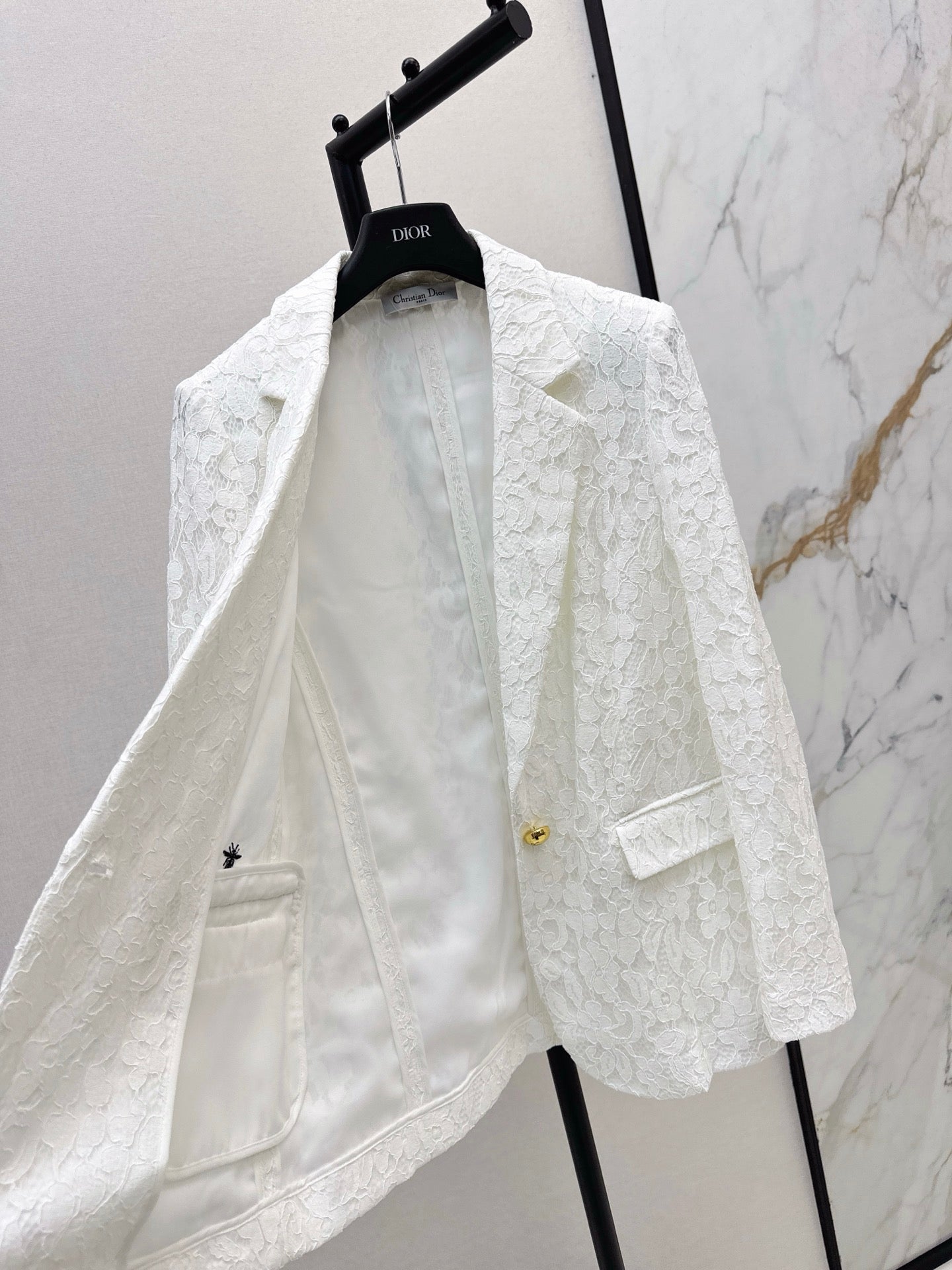 CD 25fw lace blazer