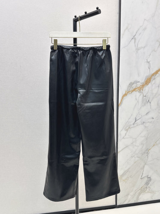 Loe 25fw pu pants