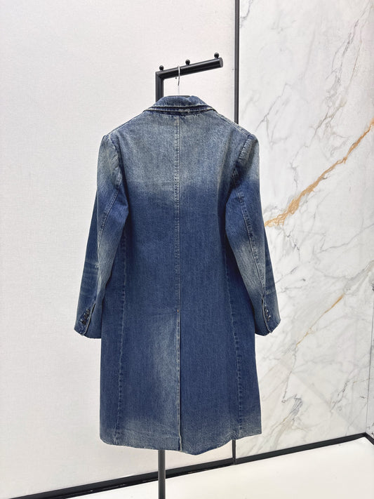 Prad 25fw denim blazer