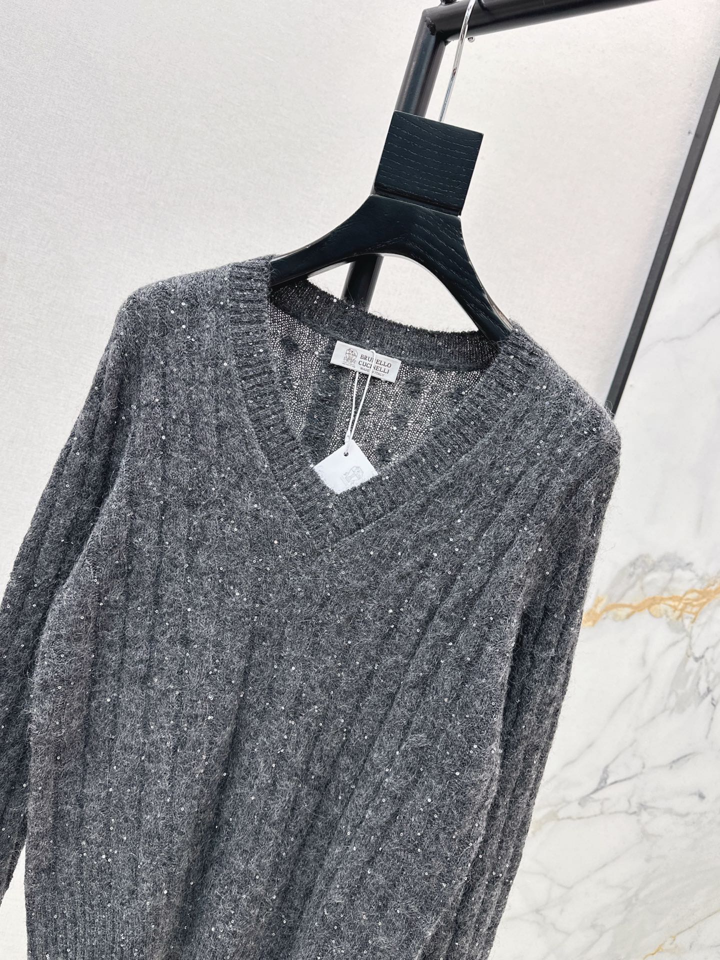 Brun 25fw bling sweater