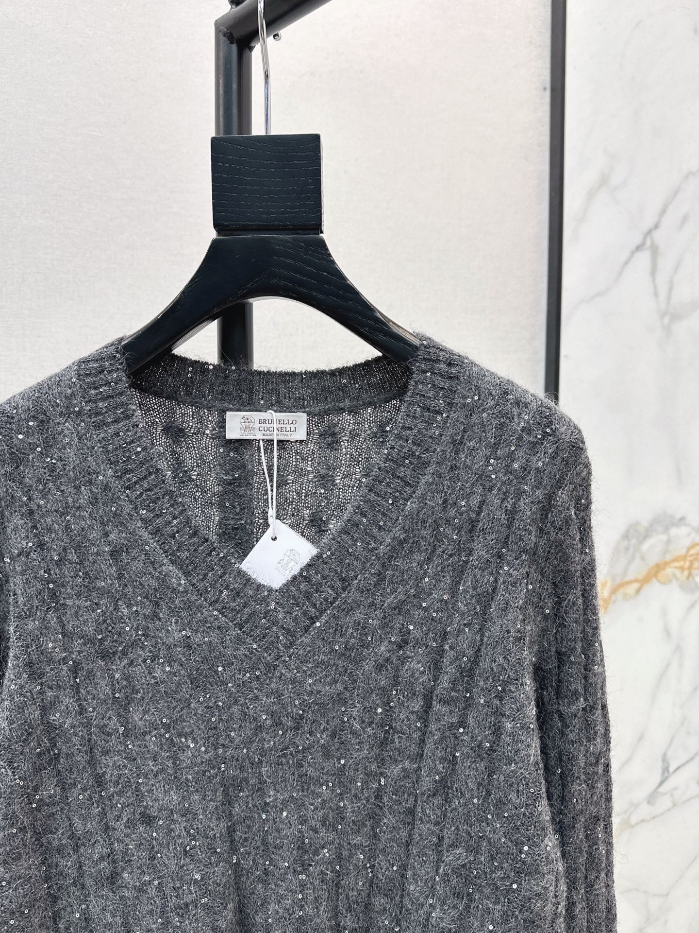 Brun 25fw bling sweater