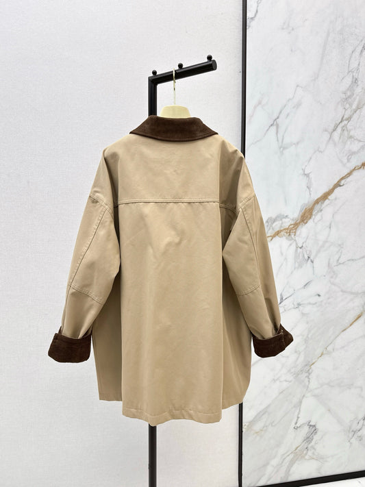 Miu 25fw trench coat