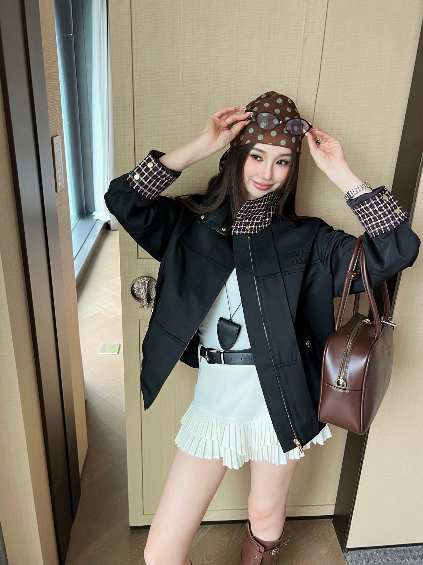 Miu 25fw jacket