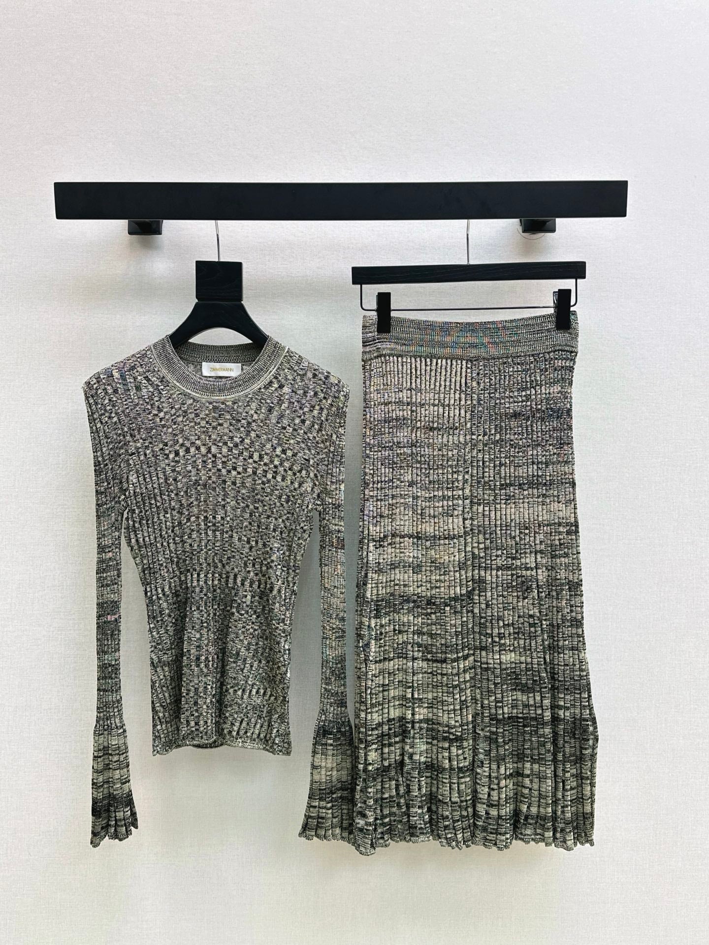 Zimm 25fw knitted skirt