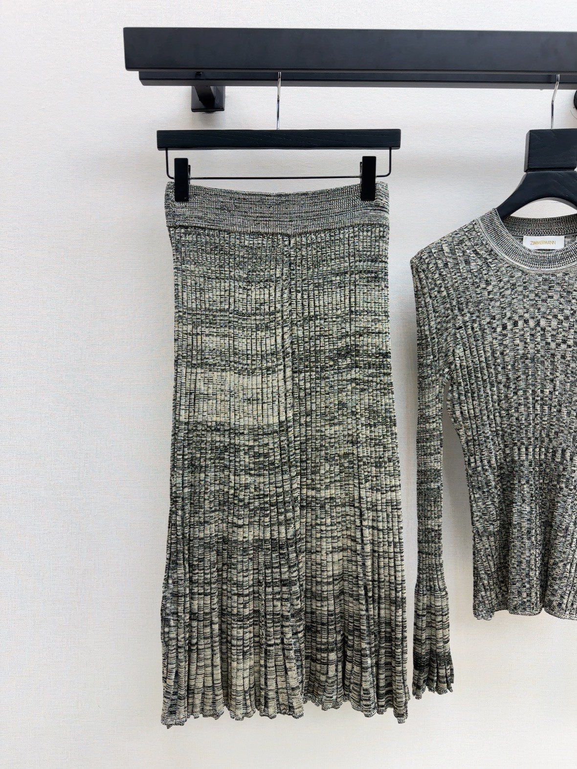 Zimm 25fw knitted skirt