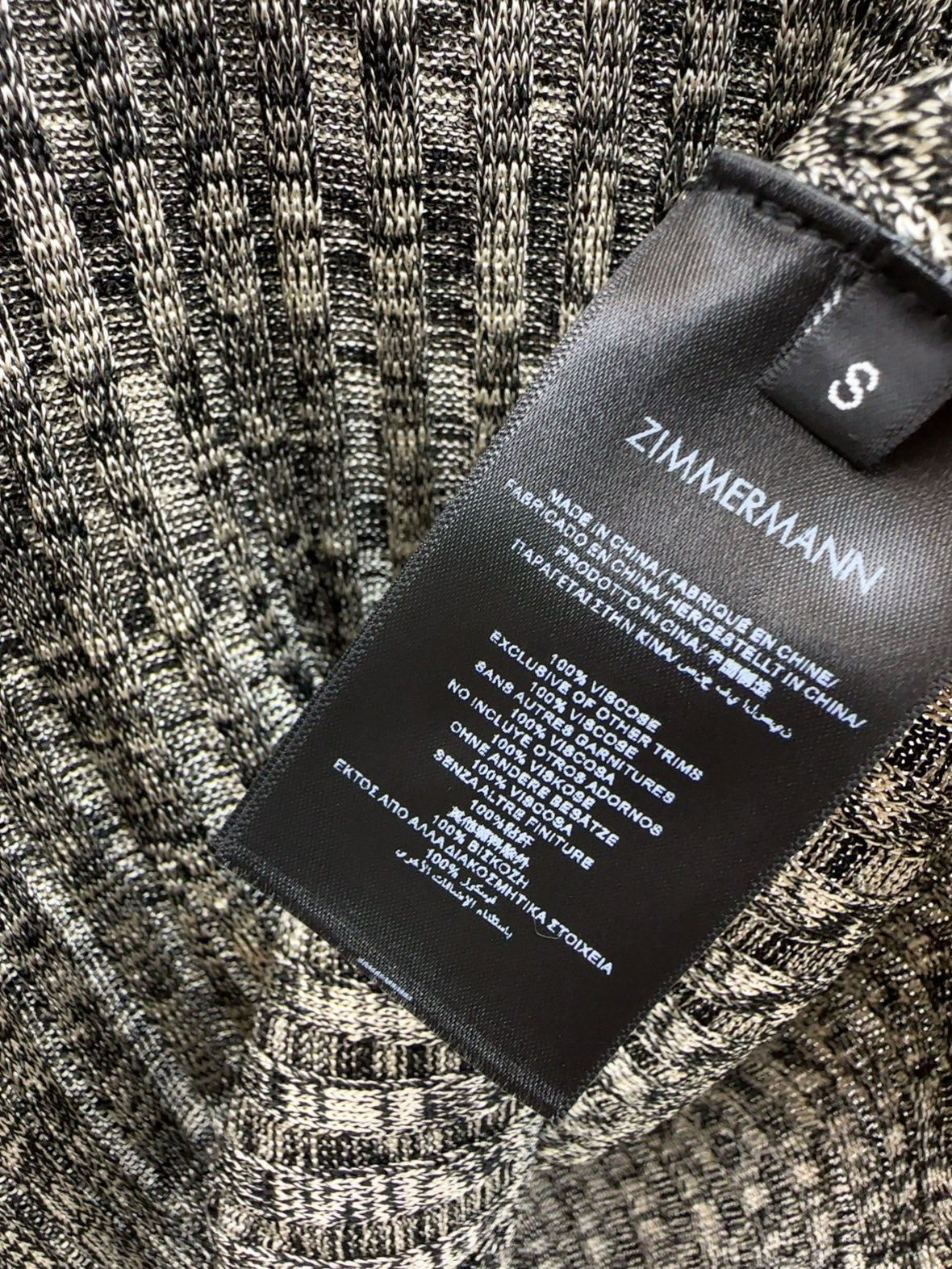 Zimm 25fw knitted skirt