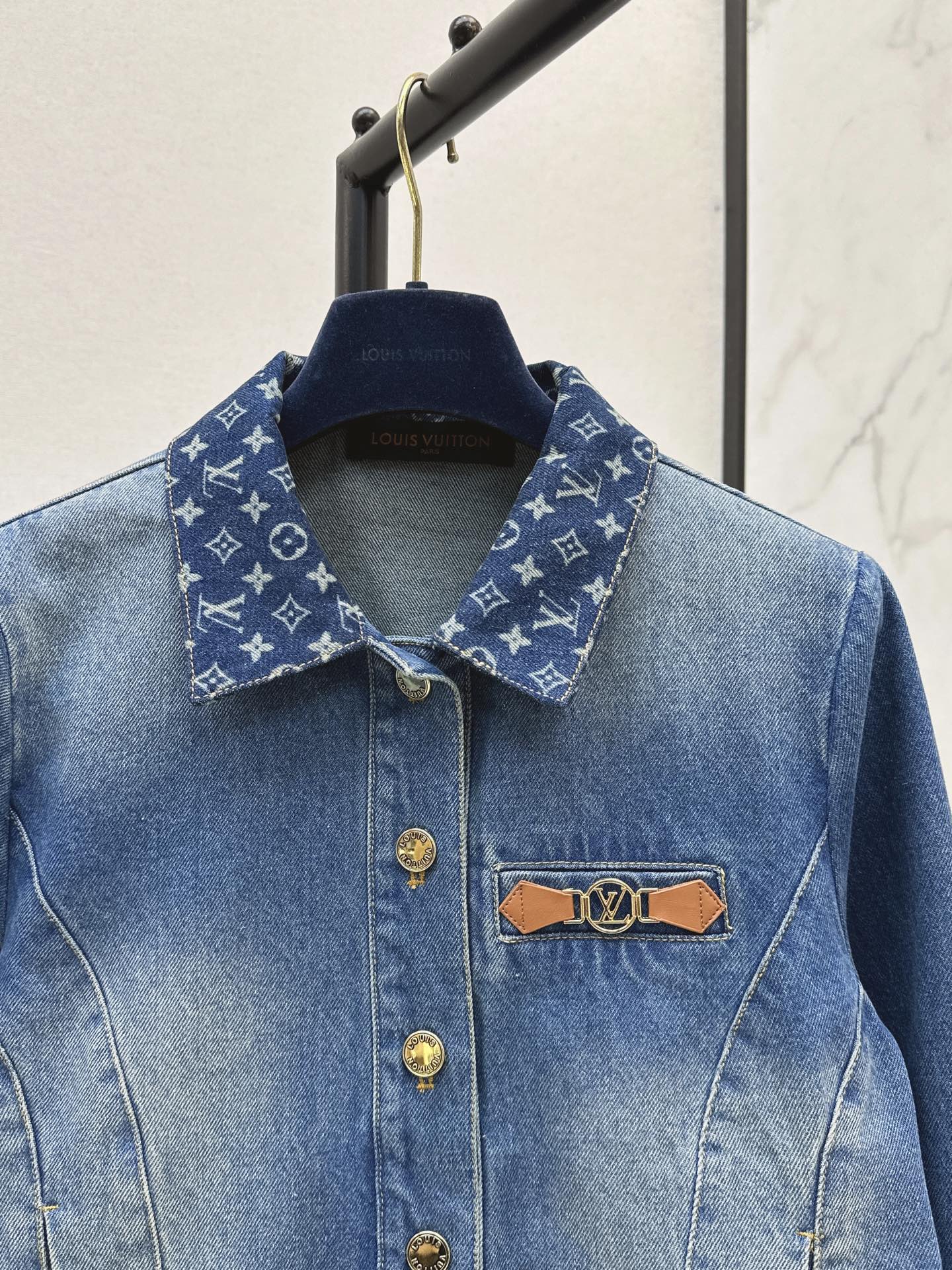 Louis 25fw denim jacket