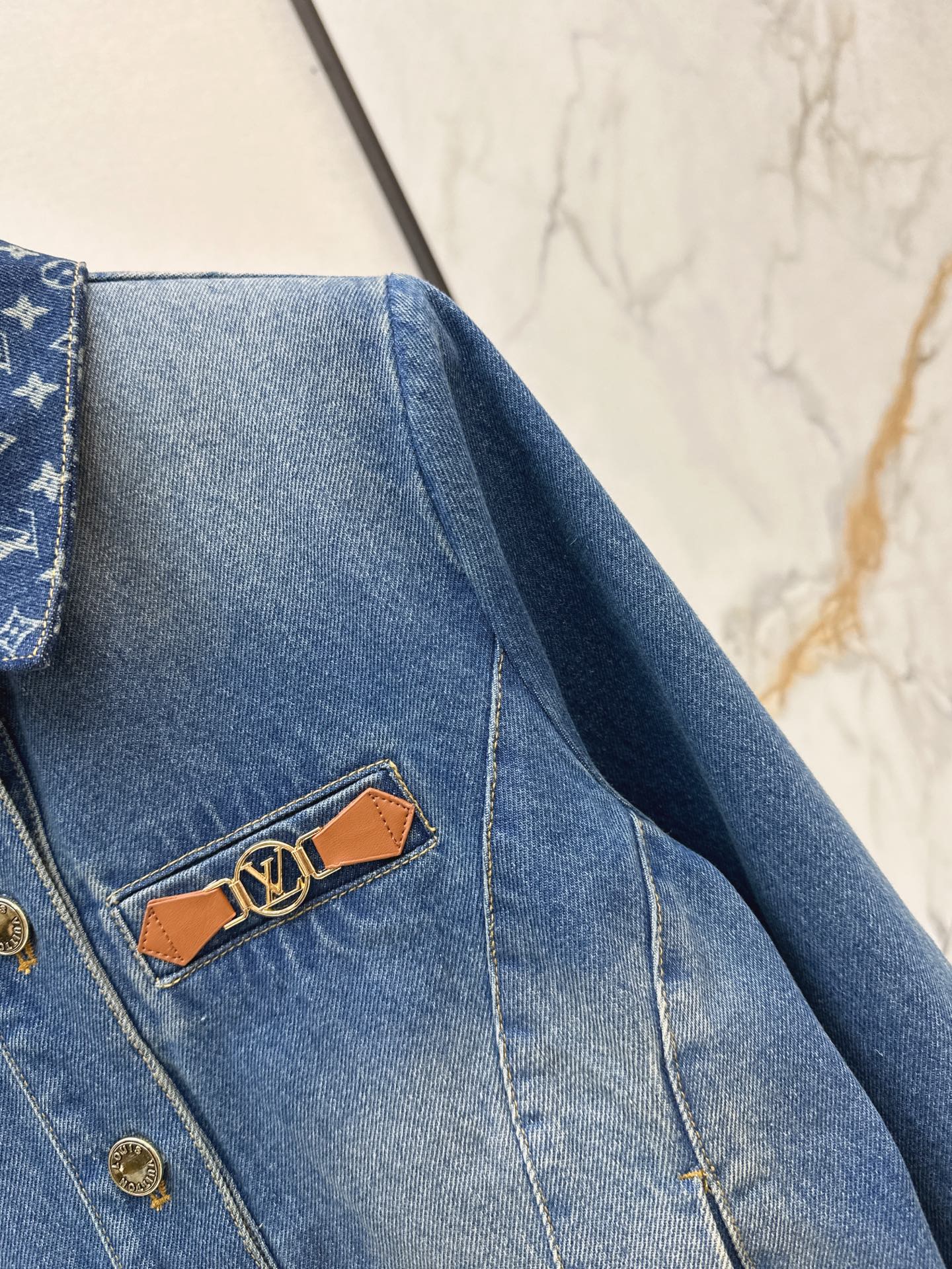 Louis 25fw denim jacket