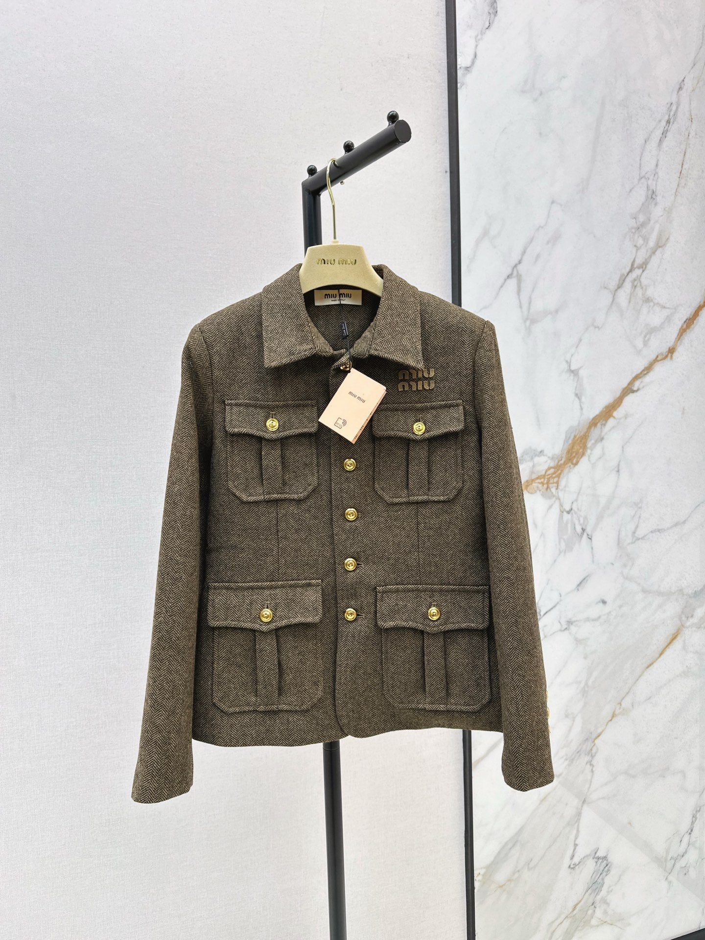Miu 25fw jacket