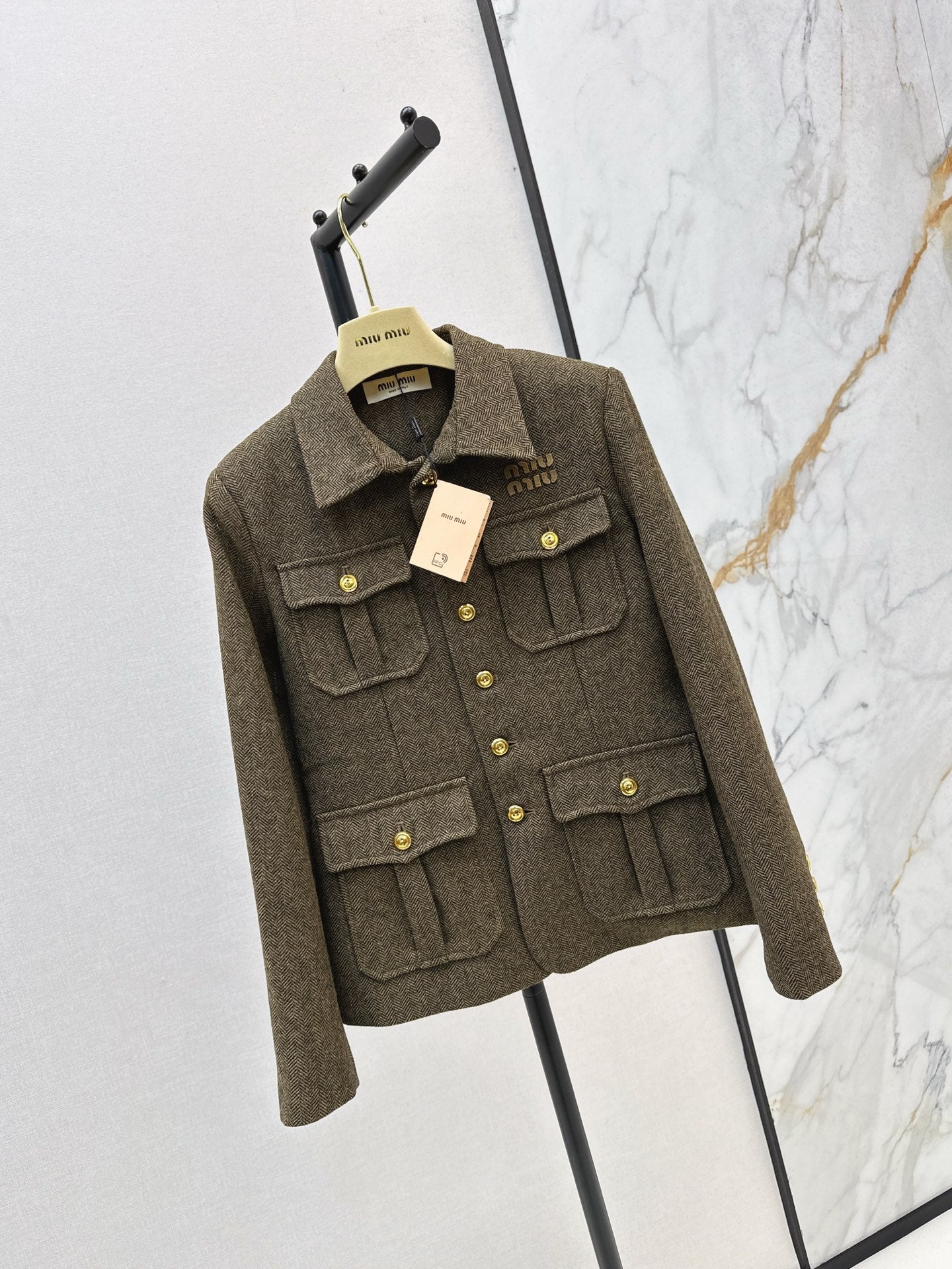 Miu 25fw jacket