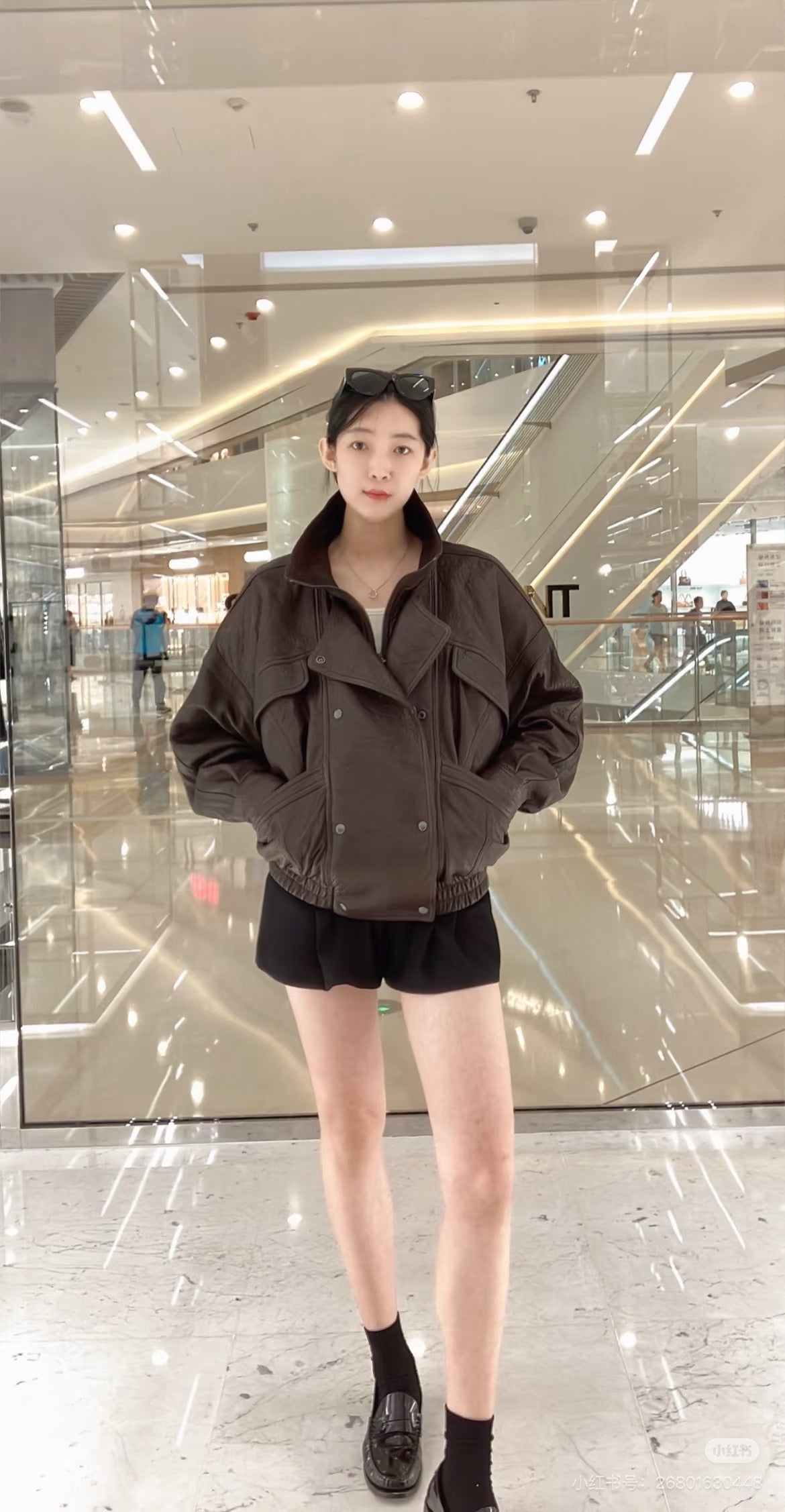 Saint 25fw leather jacket