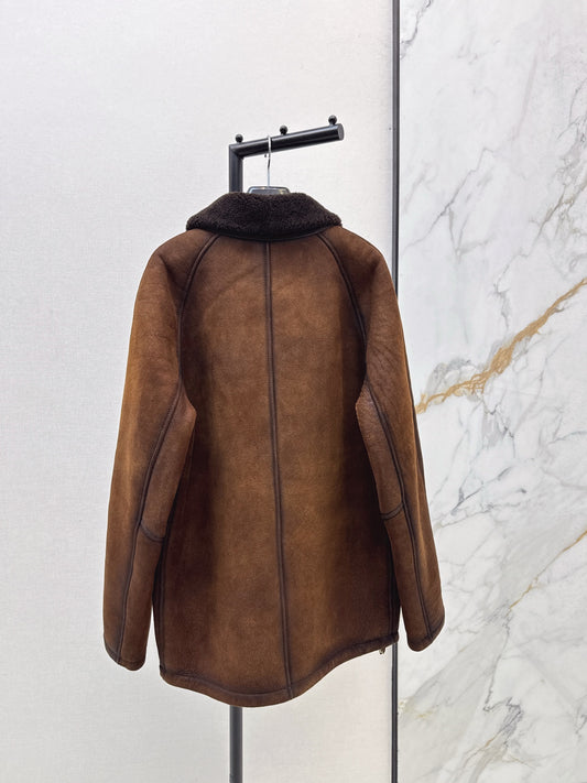 Saint 25fw fur jacket