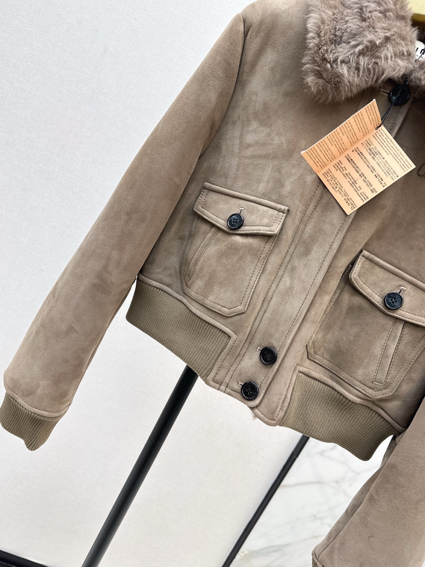 Miu 25fw fur jacket