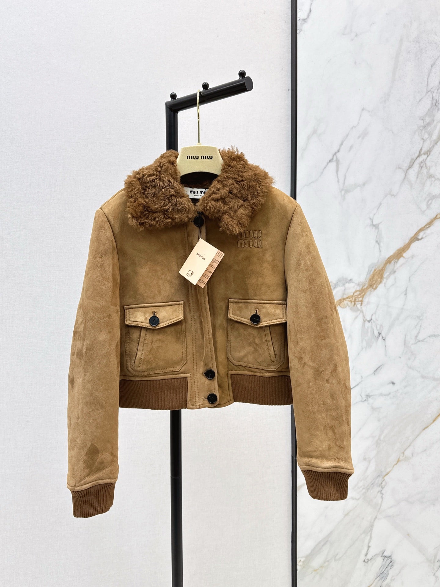 Miu 25fw fur jacket