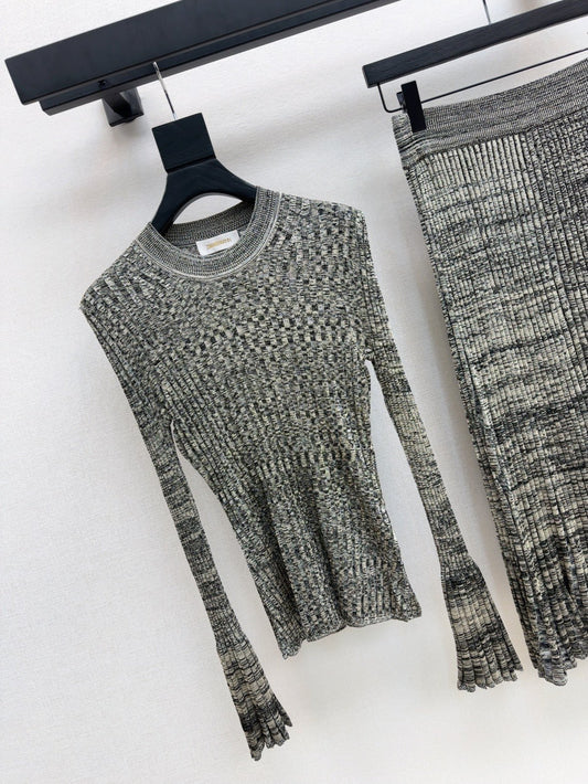 Zimm 25fw knitted shirt