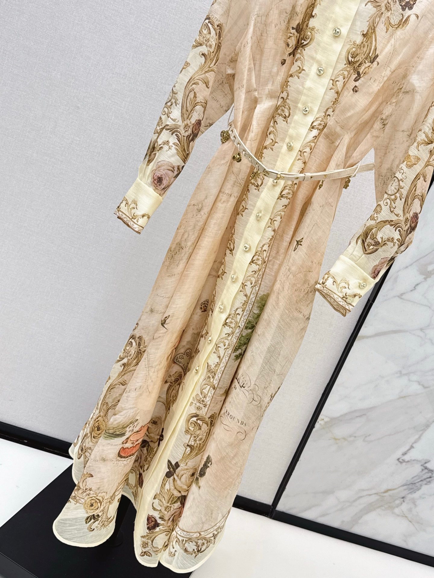 Zimm 25fw printed dress