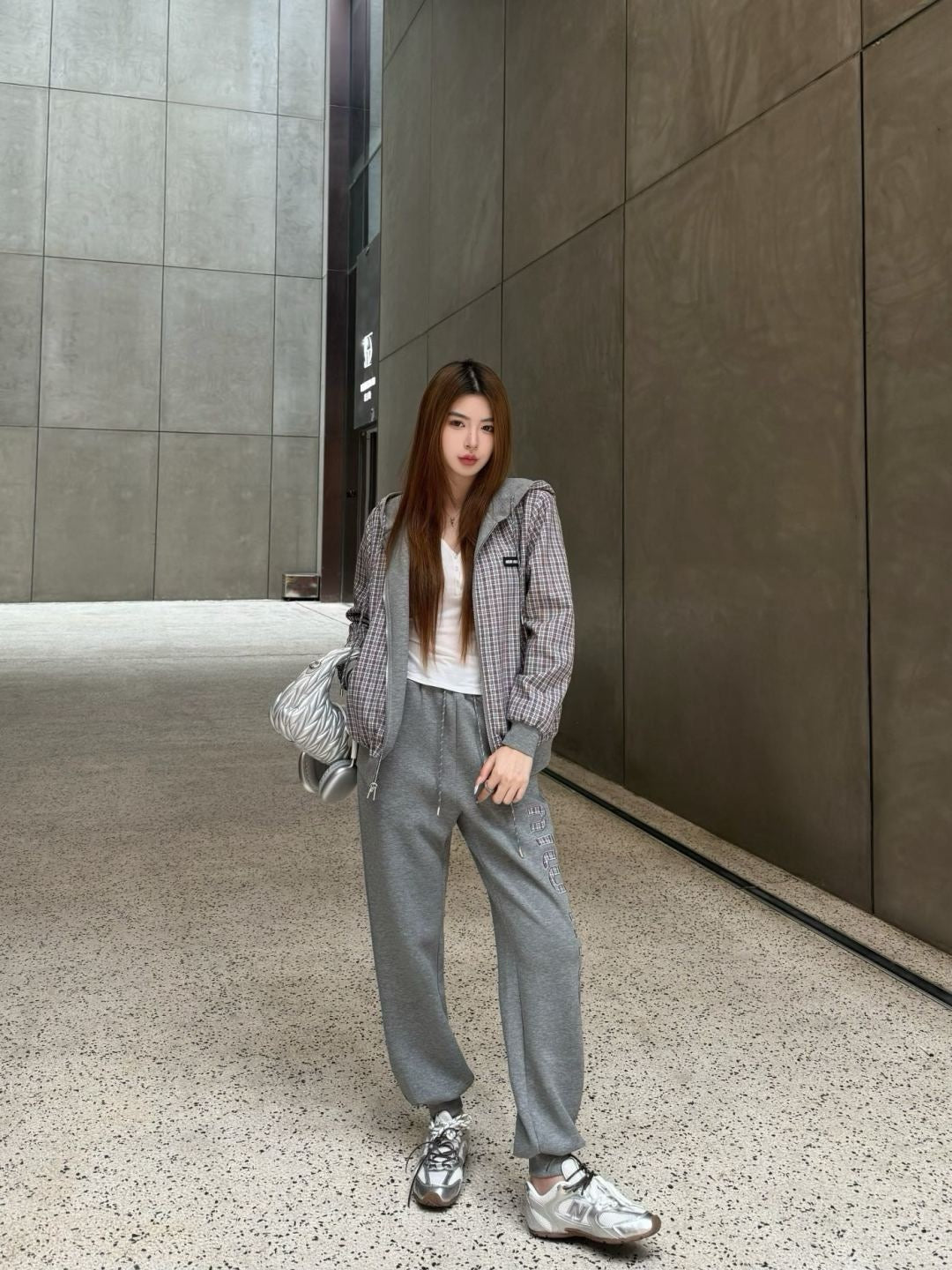 Miu 25fw reversible tracksuit