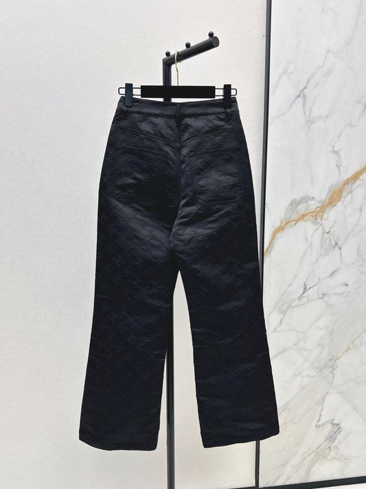 Chan 25fw jacquard pants