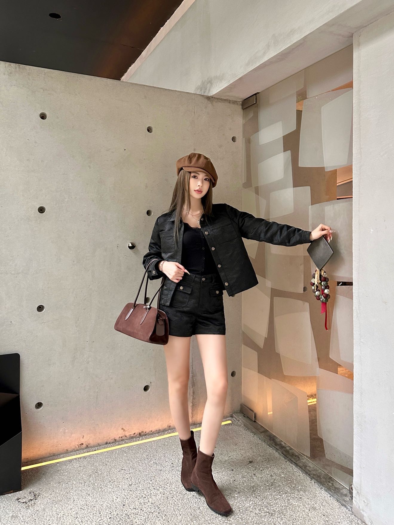 Chan 25fw jacquard short