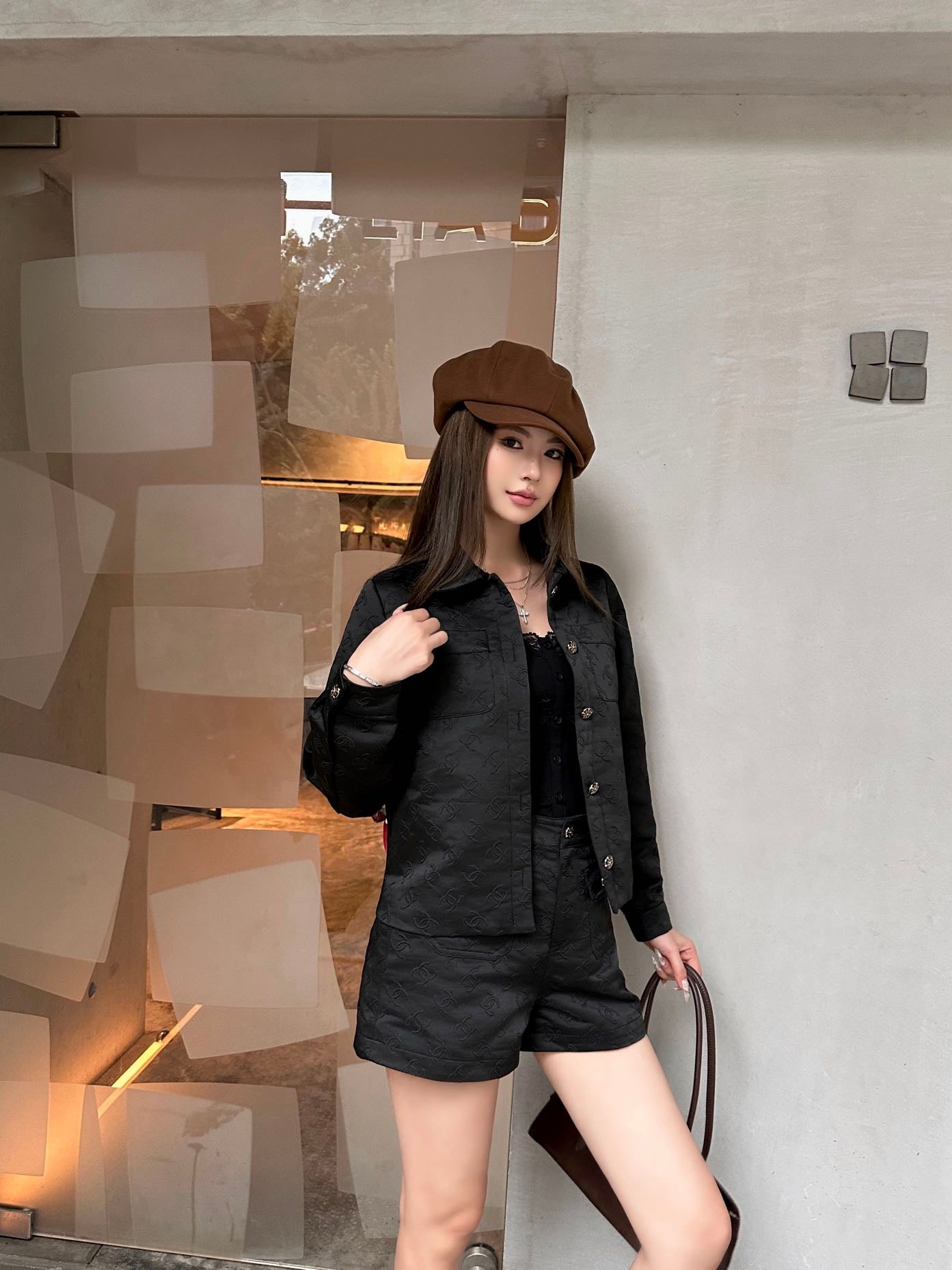 Chan 25fw jacquard short