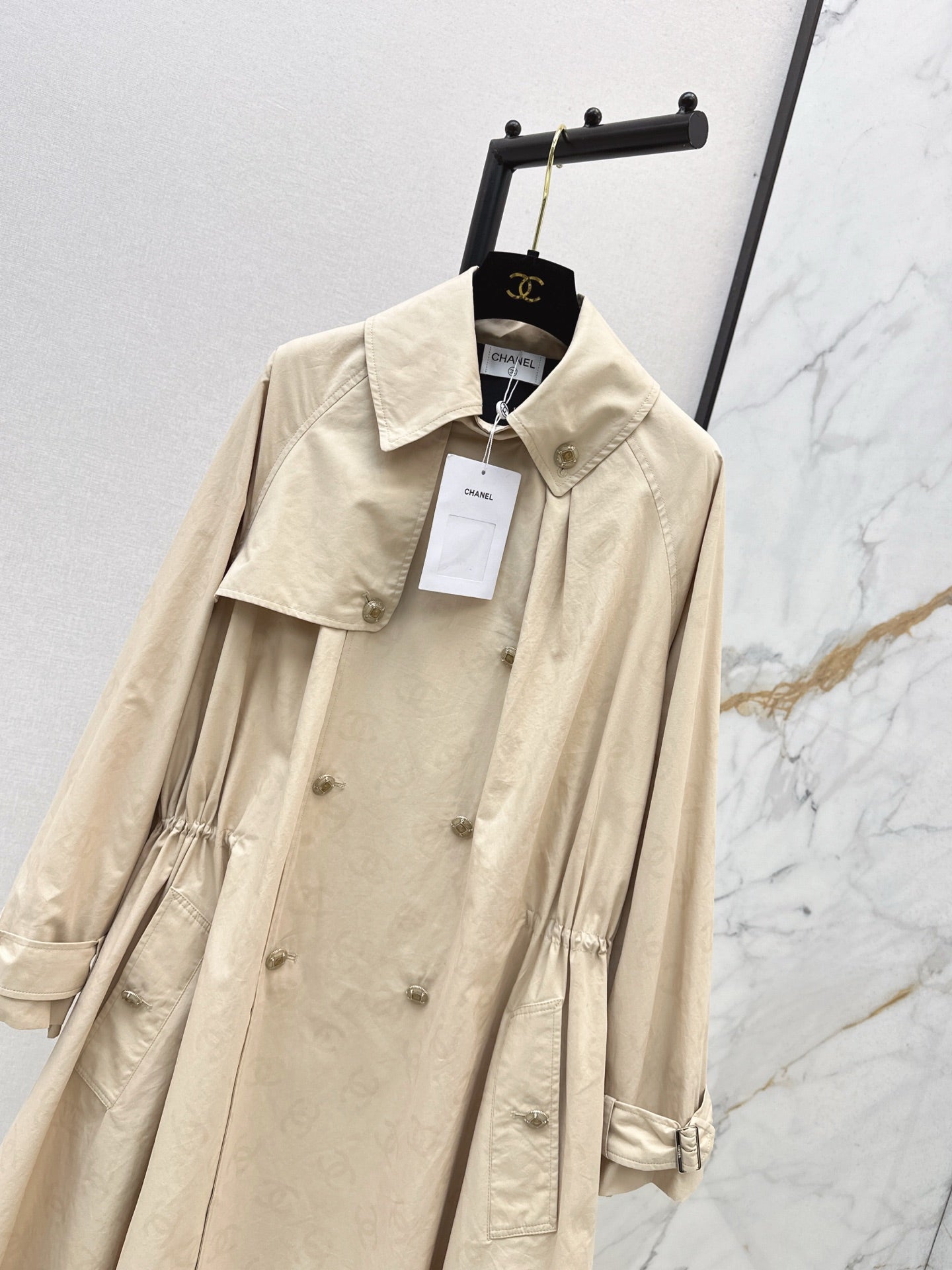 Chan 25fw jacquard coat