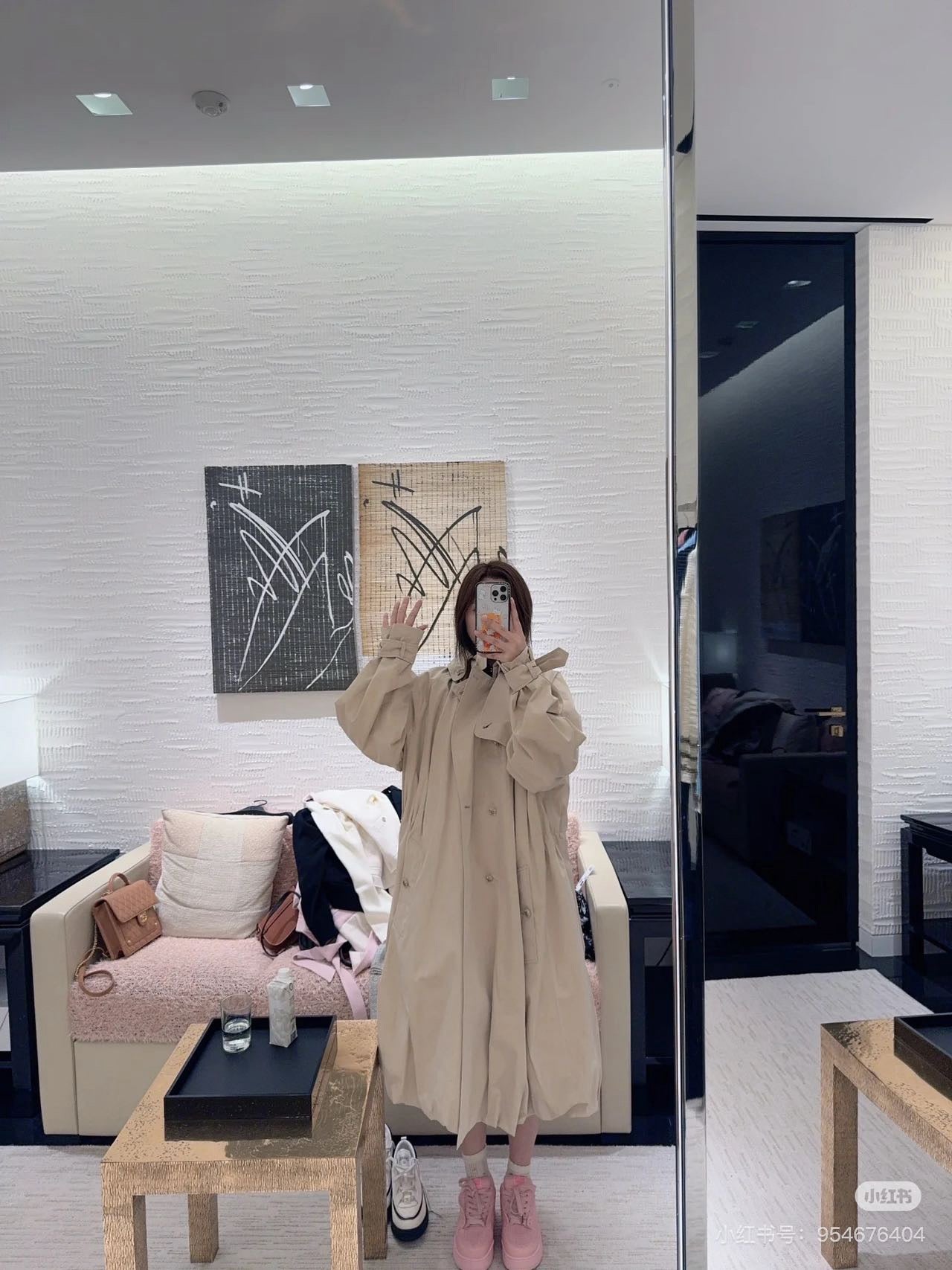 Chan 25fw jacquard coat