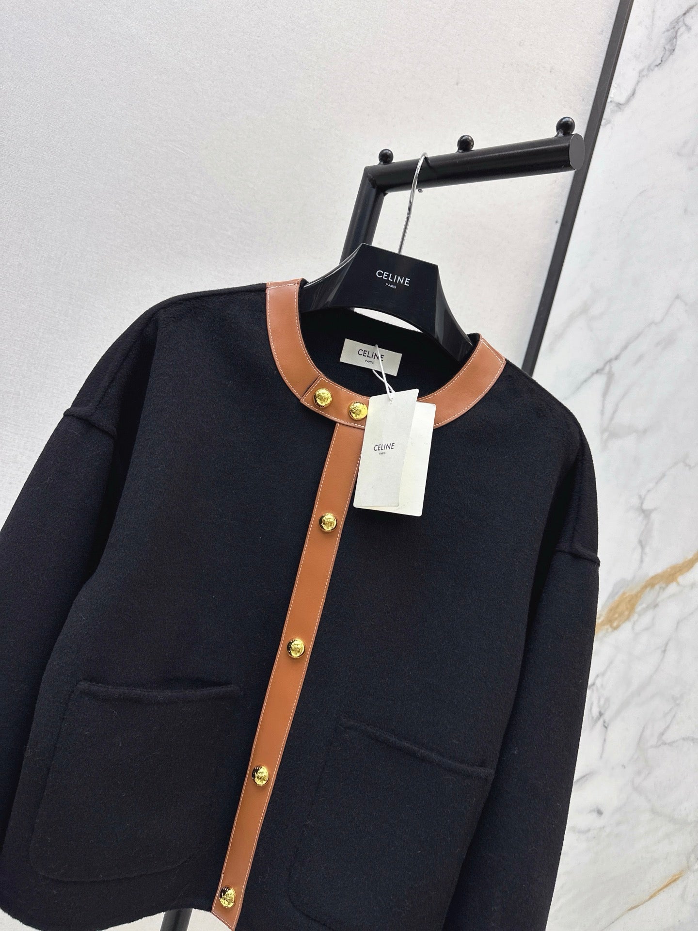 Celi 25fw patchwork jacket