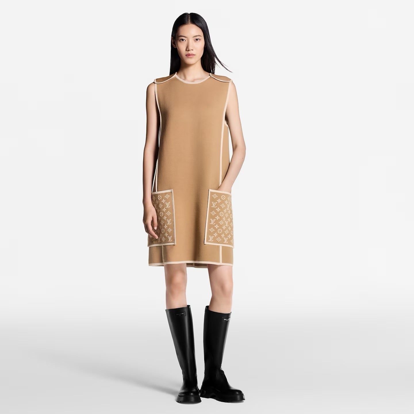 Loui 25fw sleeveless dress