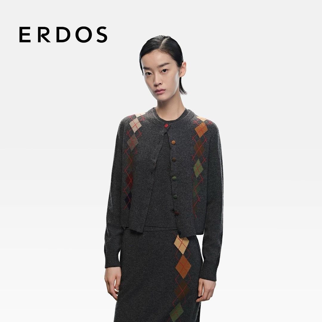 Erdo 25fw cashmere cardigan