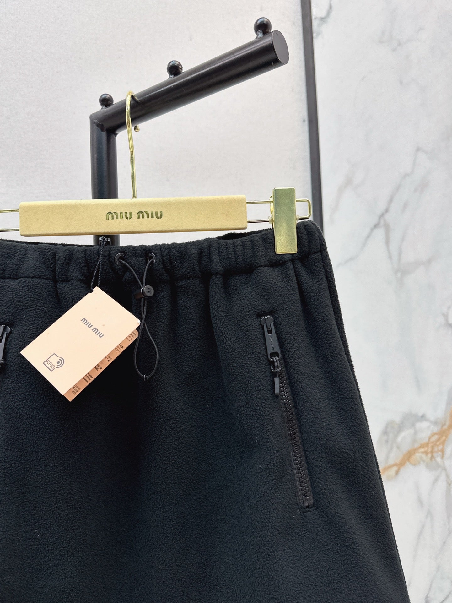 Miu 25fw jacquard skirt