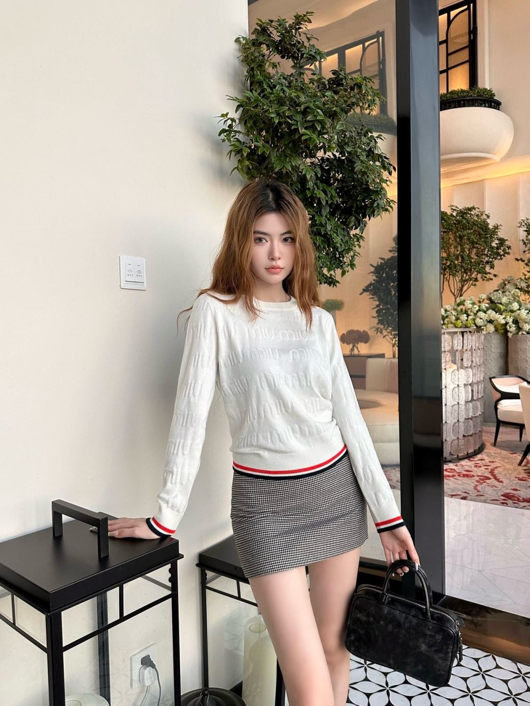 Miu 25fw wool sweater