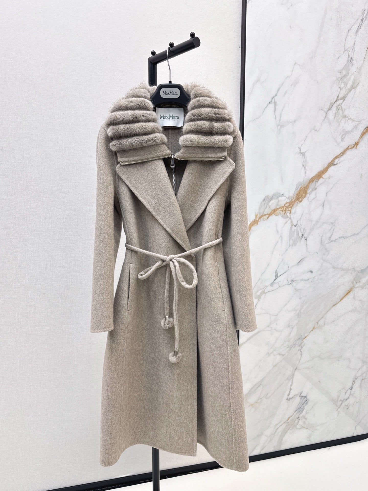 Max 25fw wool overcoats