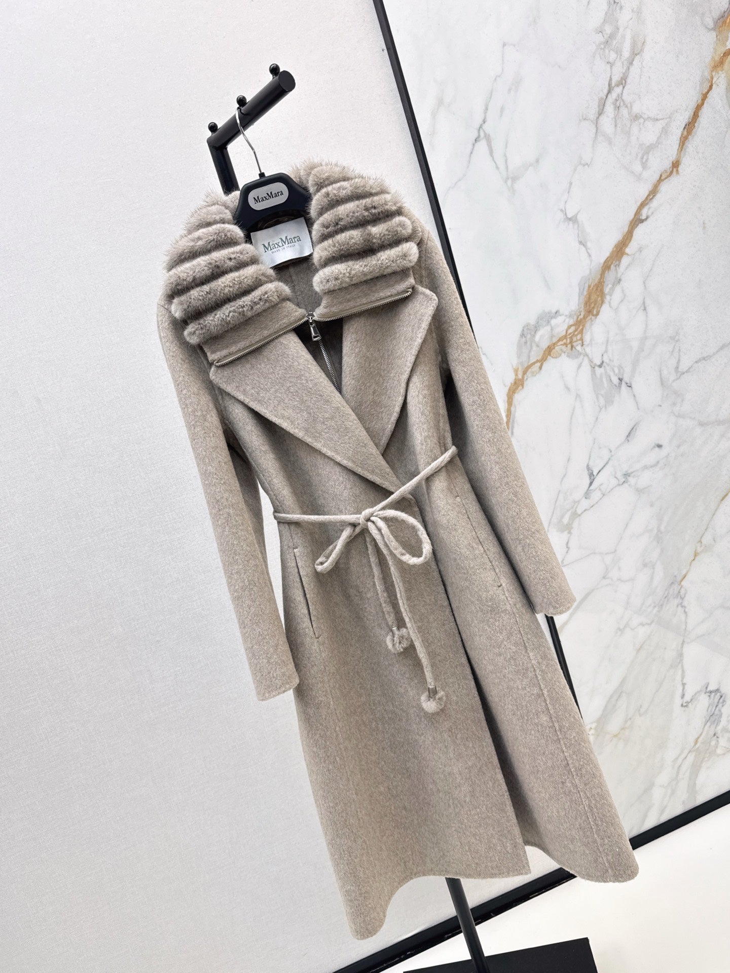 Max 25fw wool overcoats