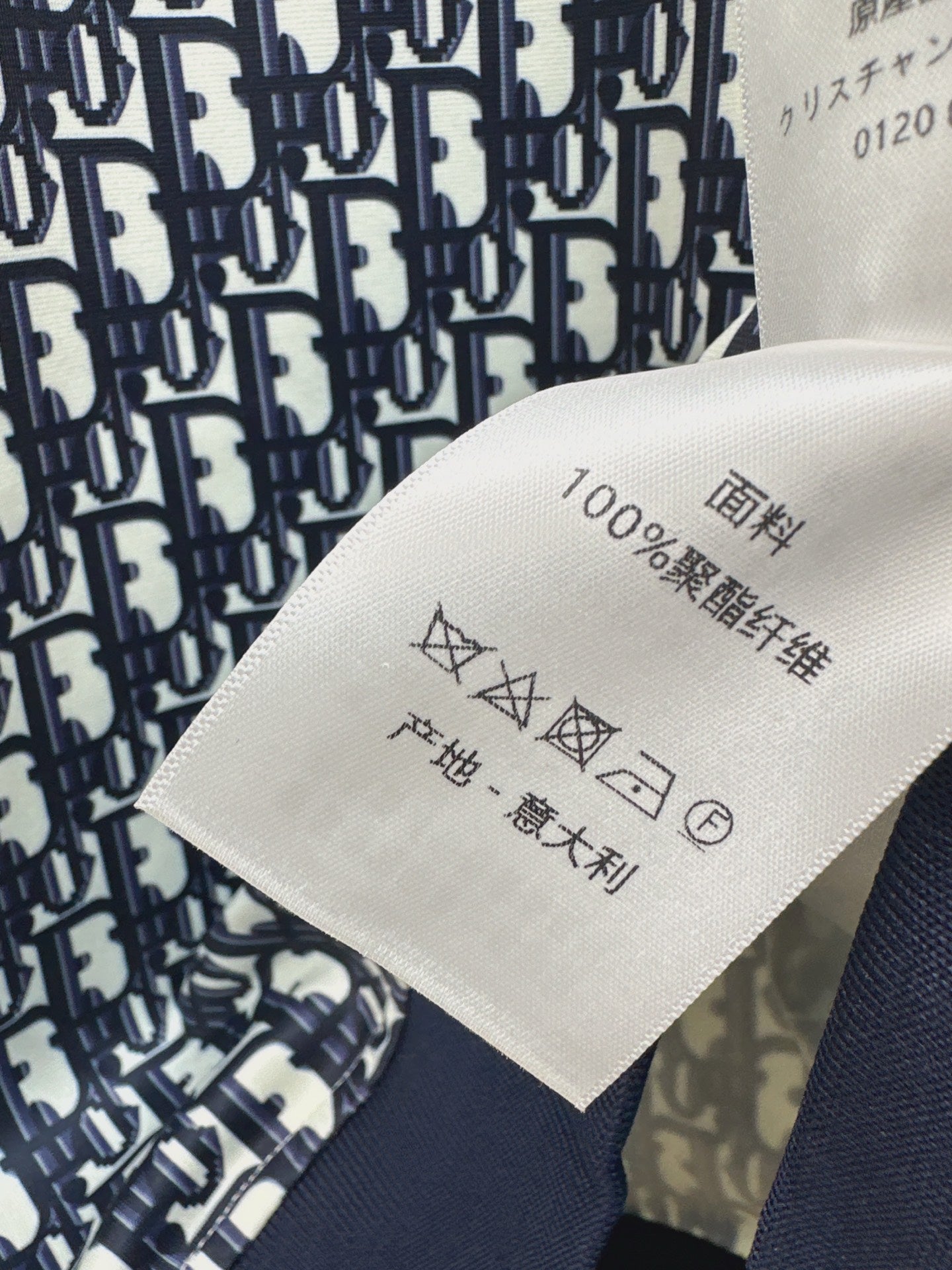 CD 25fw print suit