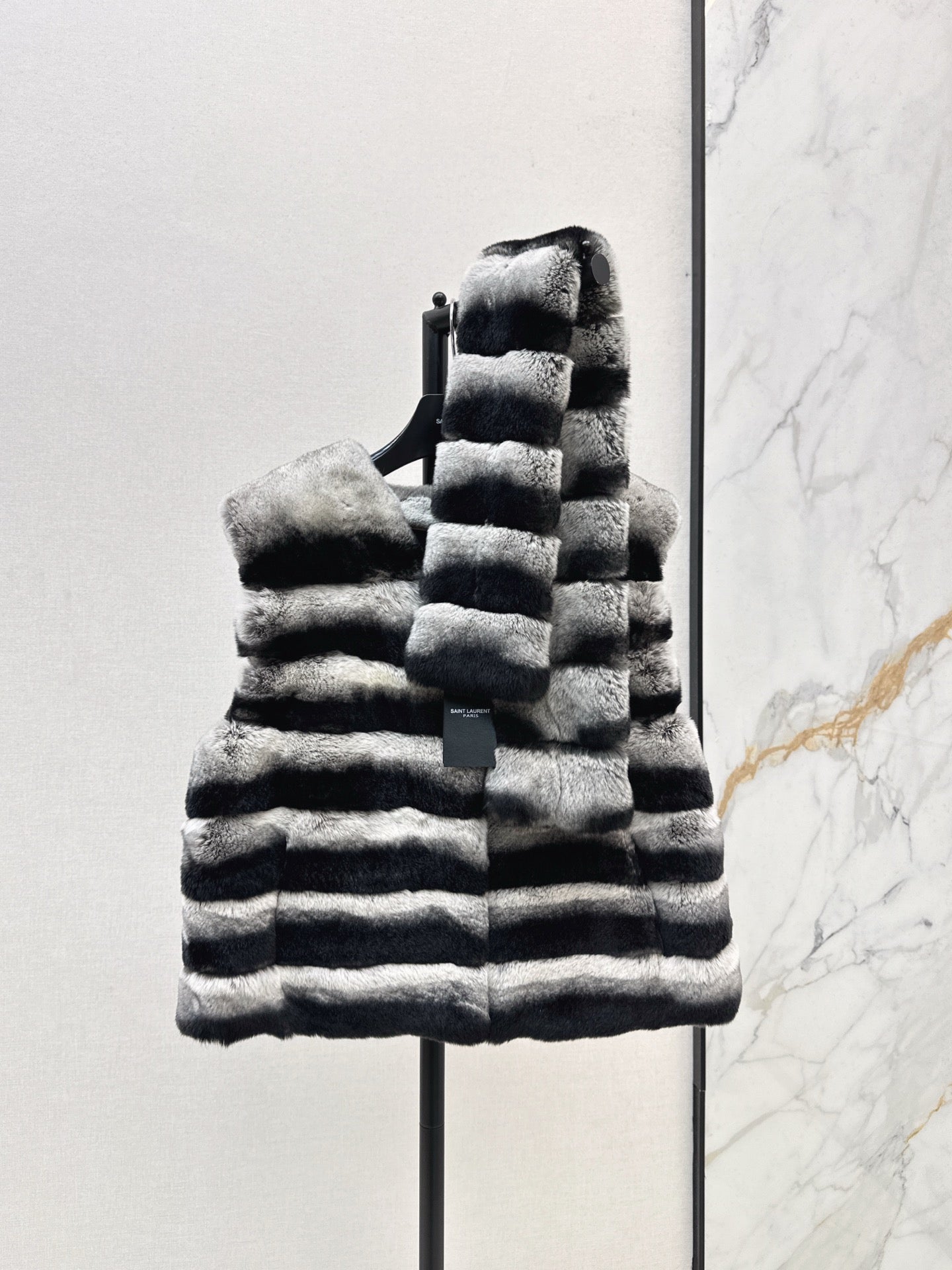 Sain 25fw scarf vest set