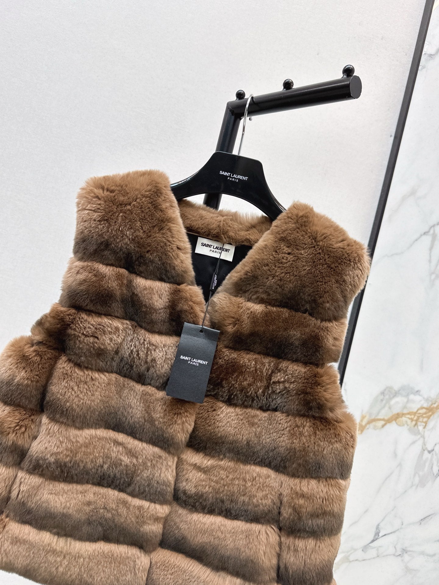 Sain 25fw scarf vest set