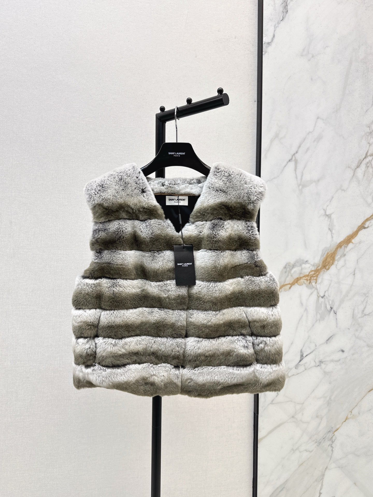 Sain 25fw scarf vest set