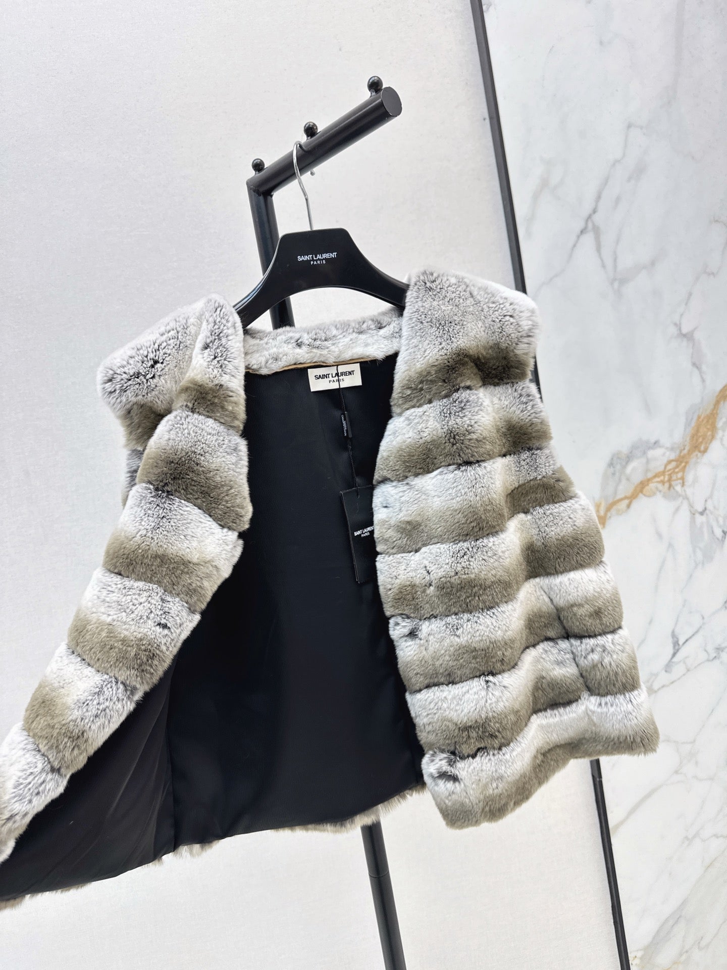 Sain 25fw scarf vest set