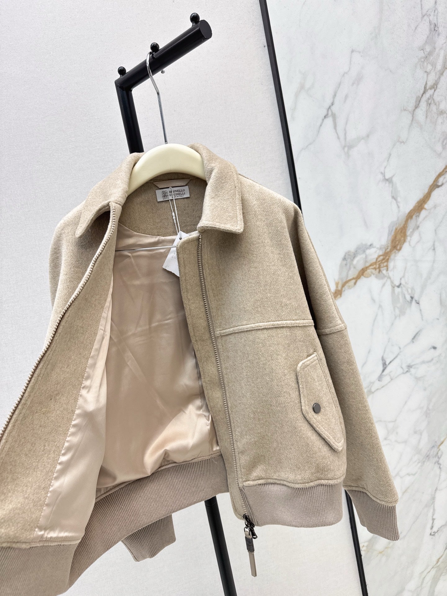 Brun 25fw baseball jacket