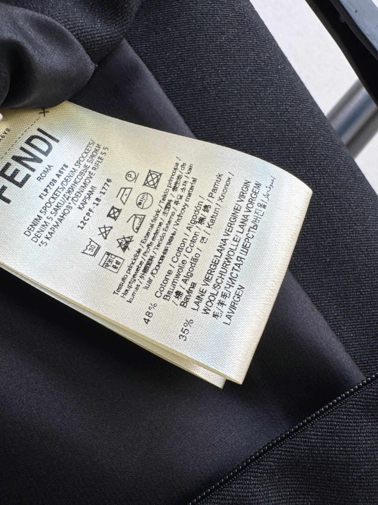 Fend 25fw blazer overcoats