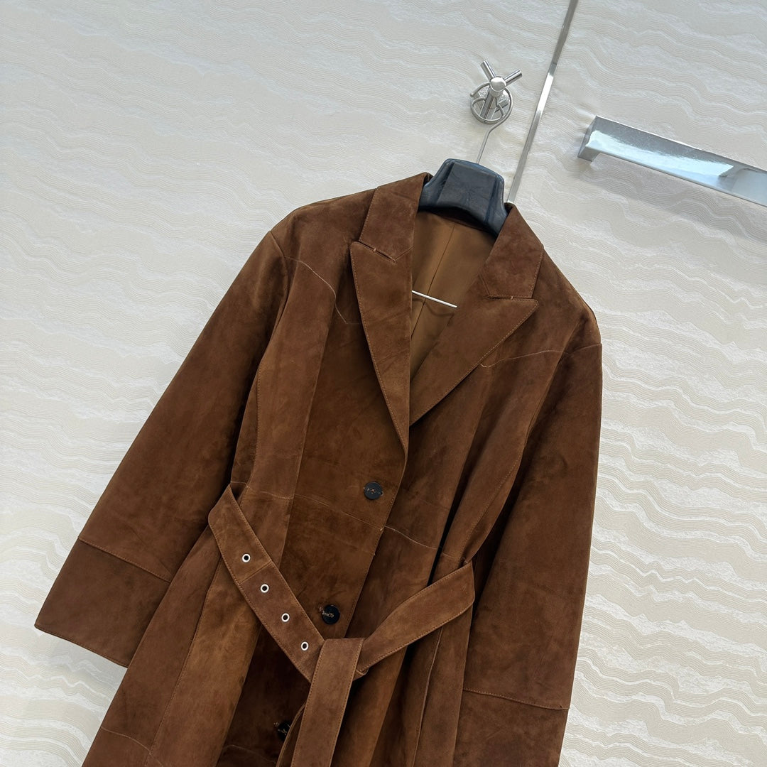 Row 25fw leather jacket