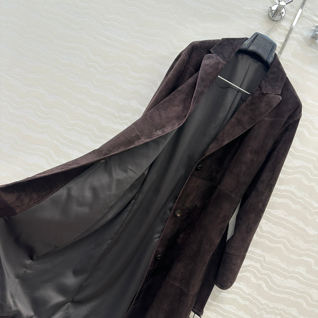 Row 25fw leather jacket