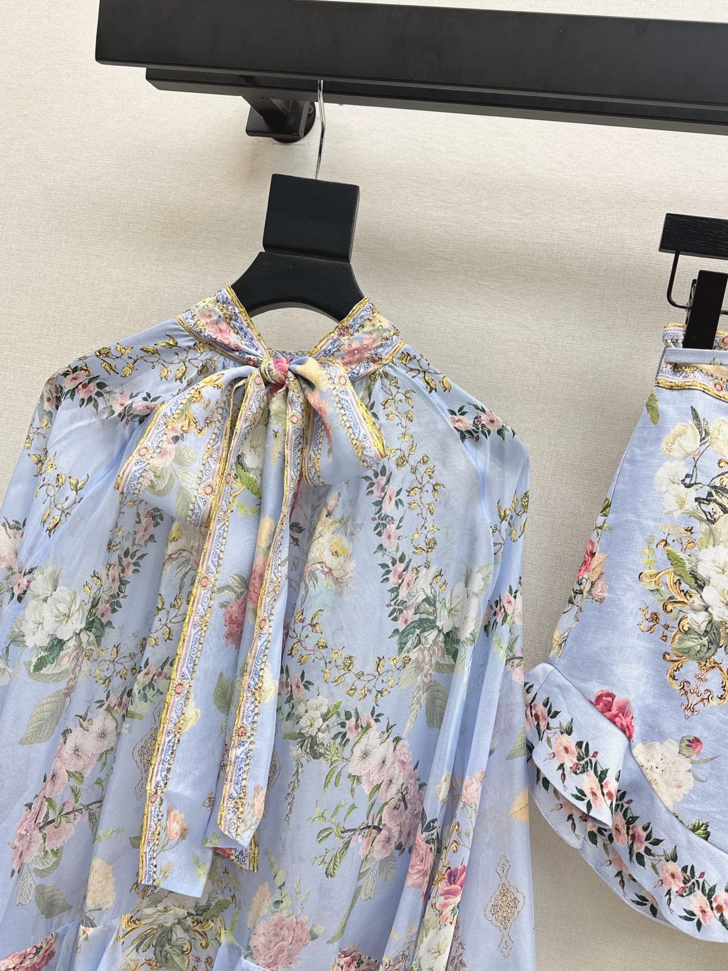Zimm 25fw silk shirt